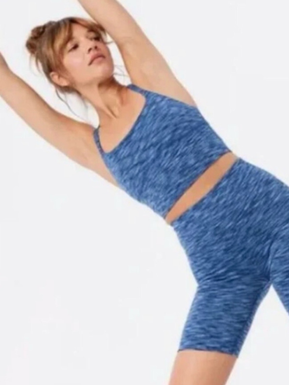 NEW Outdoor Voices Flow Freeform Shorts and Top in Ocean S M